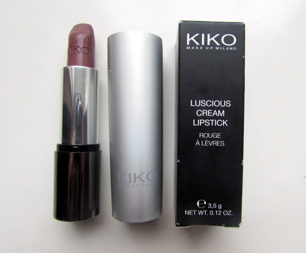 Kiko Luscious Cream Lipstick – a MAC Amplified Finish Dupe?